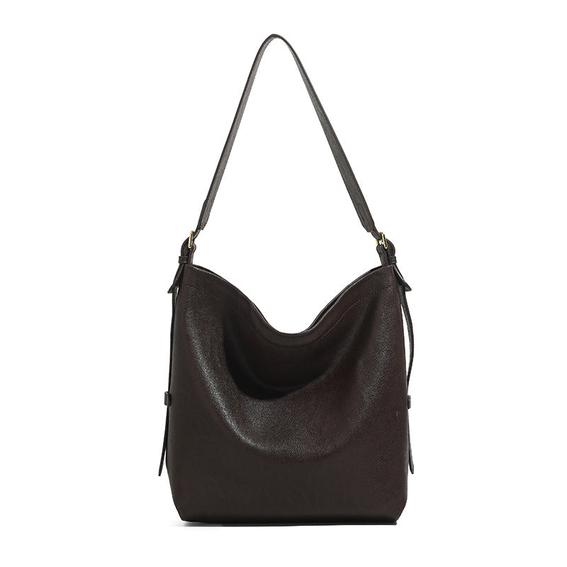Winter Design Soft Leather High-grade Commuter Shoulder Bags