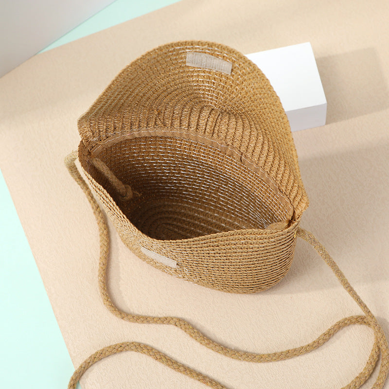 Summer Straw Seaside Woven Beach Affordable Phone Bags