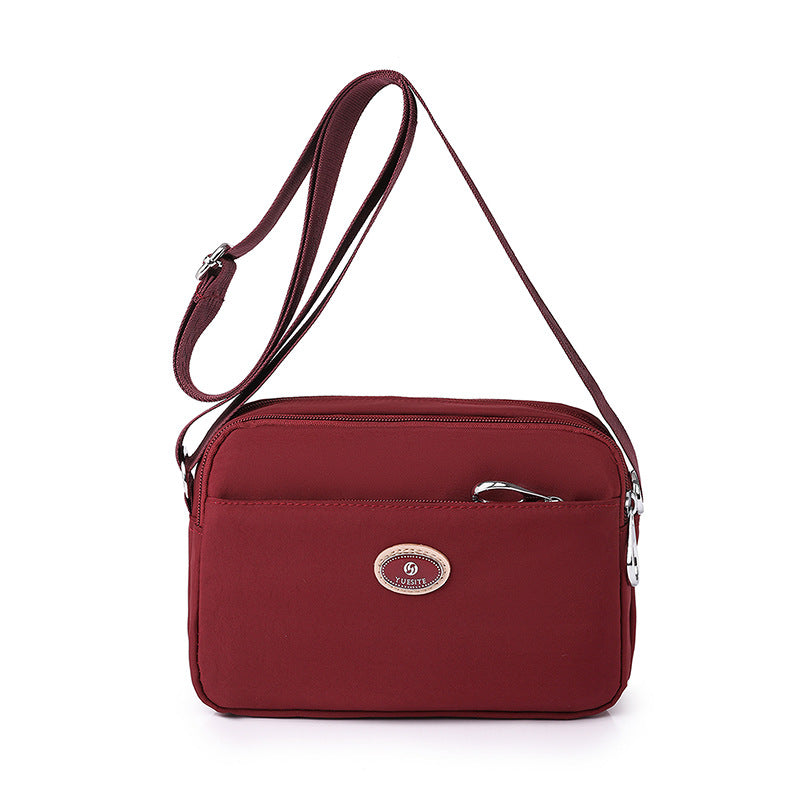 Women's Fashionable Lightweight Nylon Large Capacity Portable Crossbody Bags