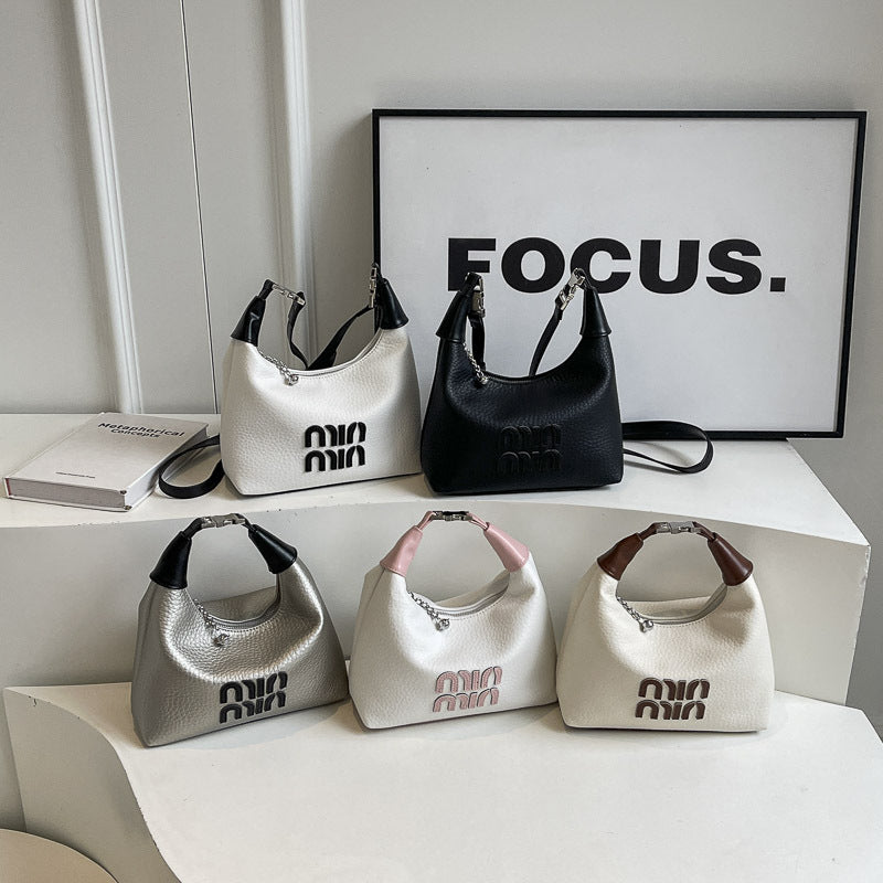 Women's Simple Summer Portable Dumpling Fashion Retro Bags