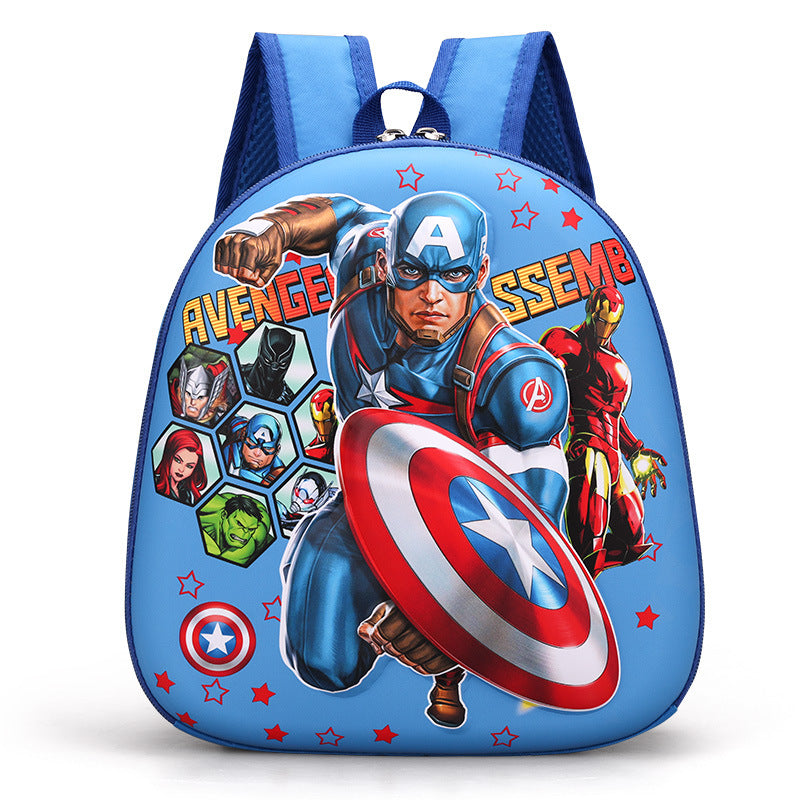 Children's Cute Cartoon Fashion Trend Hard Kindergarten School Bags