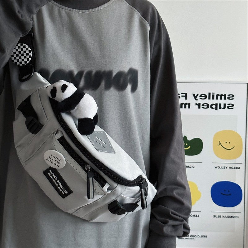 Men's Waterproof Tooling Style Fashion Large Capacity Men's Chest Bags