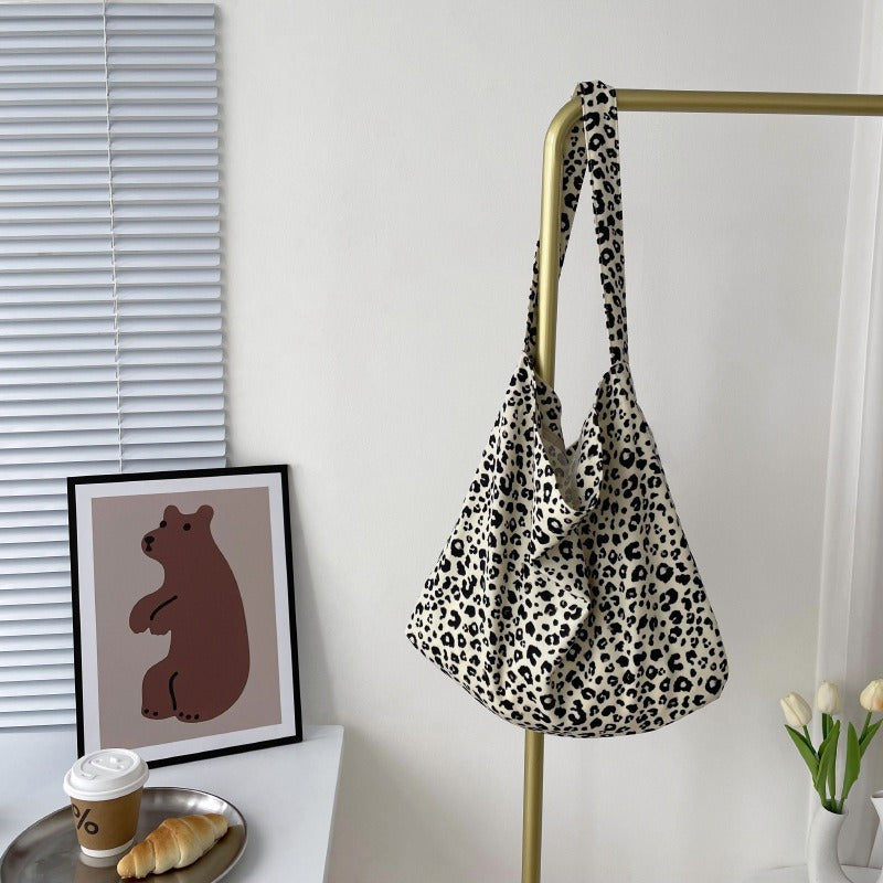 Women's Korean Style Versatile Large Capacity Shopping Shoulder Bags