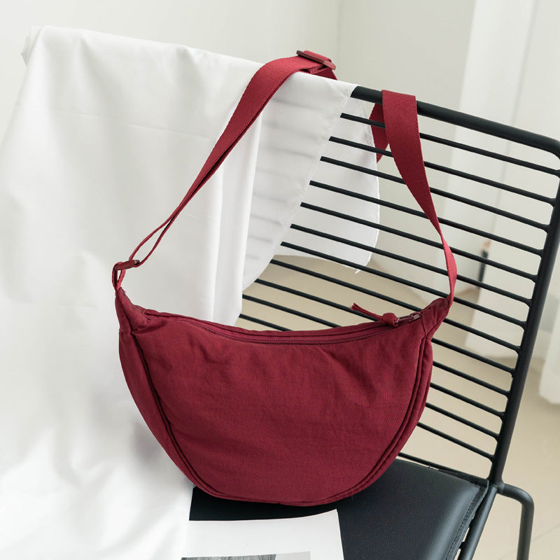 Women's Fitting Room Nylon Dumpling Cloth Crossbody Bags