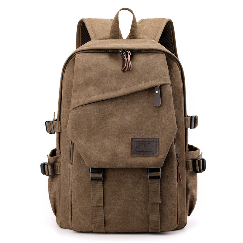Men's Leisure Traveling Fashion Vintage Canvas Backpacks