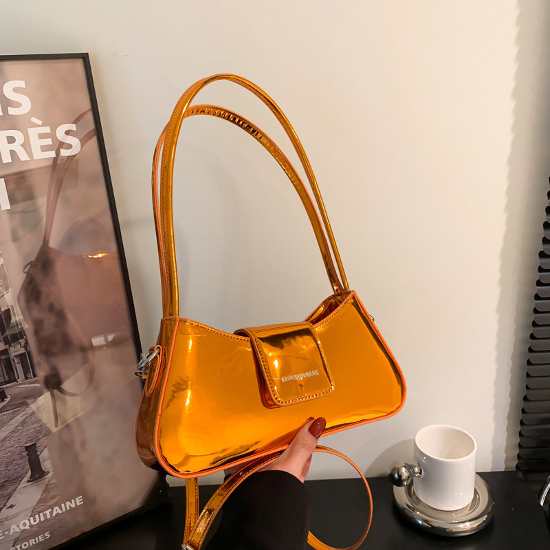 Women's Minority Design Underarm Simple Baguette Personality Bags