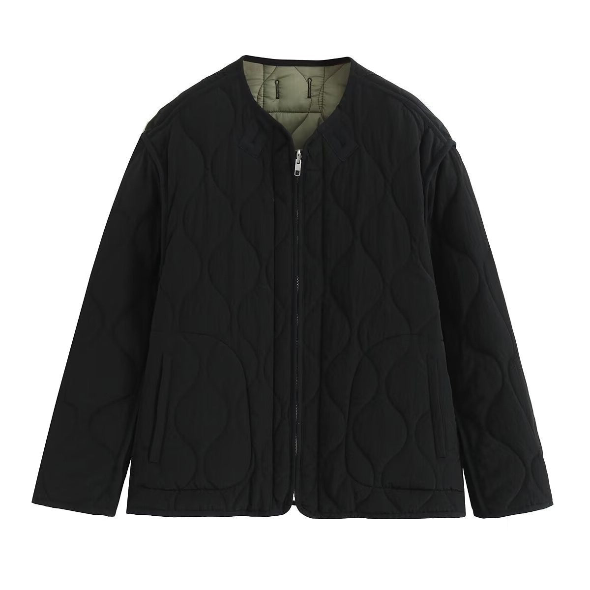 Women's Commuting Fashion Casual Loose Double-sided Wear Coats