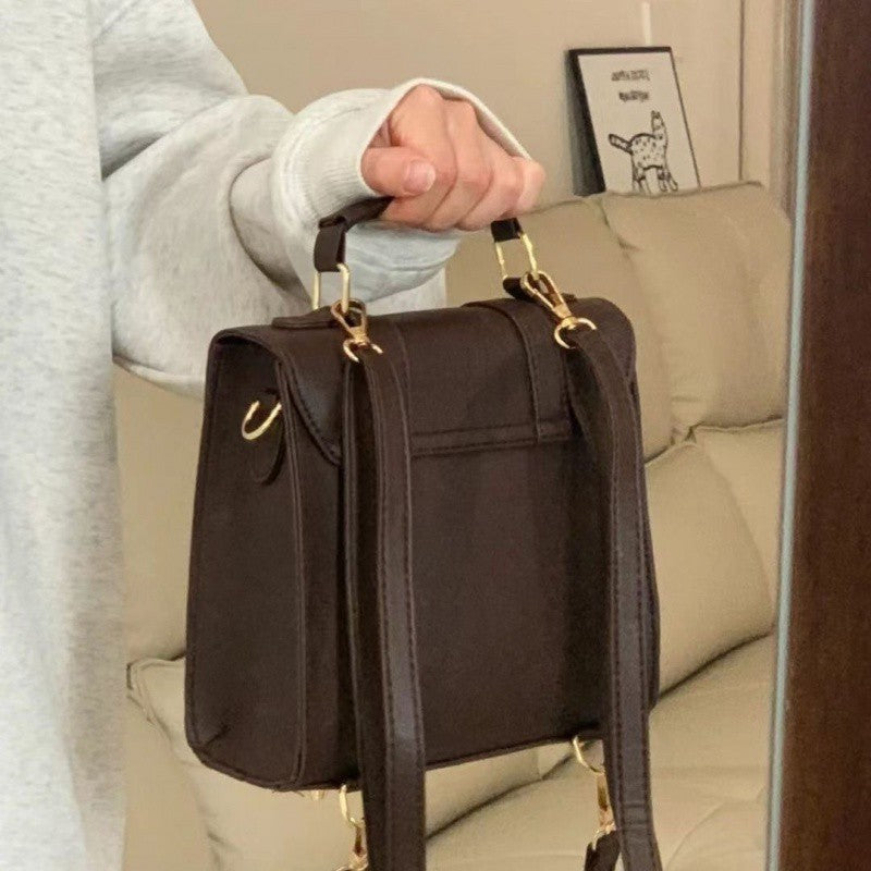 Style Vintage Oxford British Commuter Three Backpacks