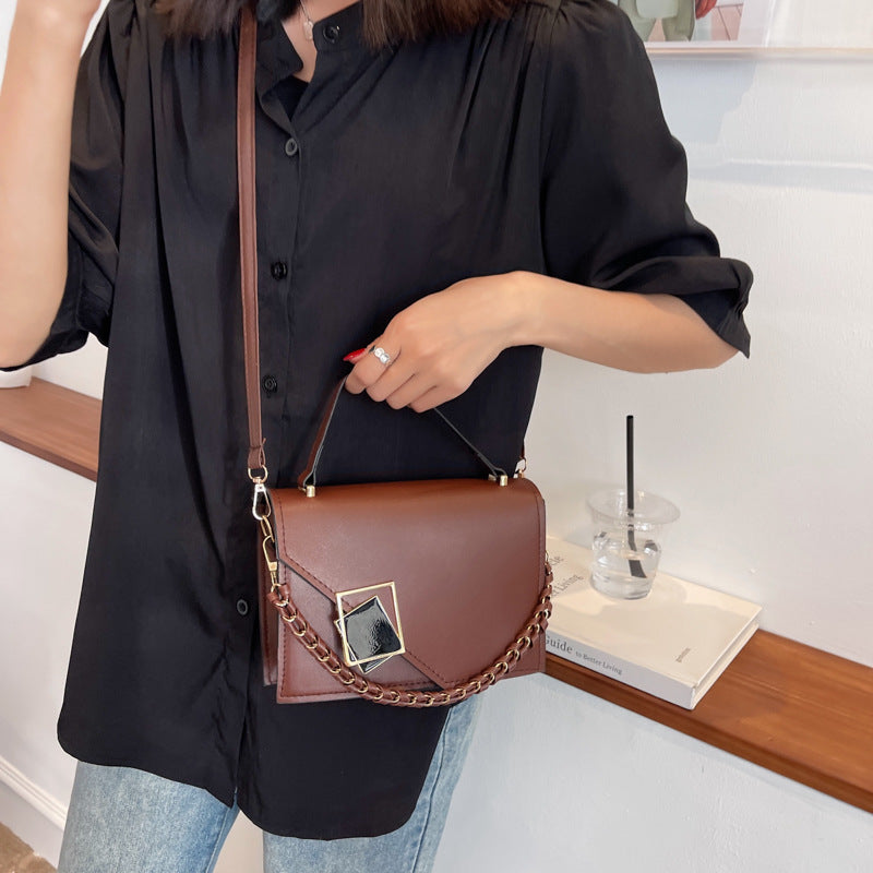 Women's High Quality Trendy Fashion Texture Chain Shoulder Bags
