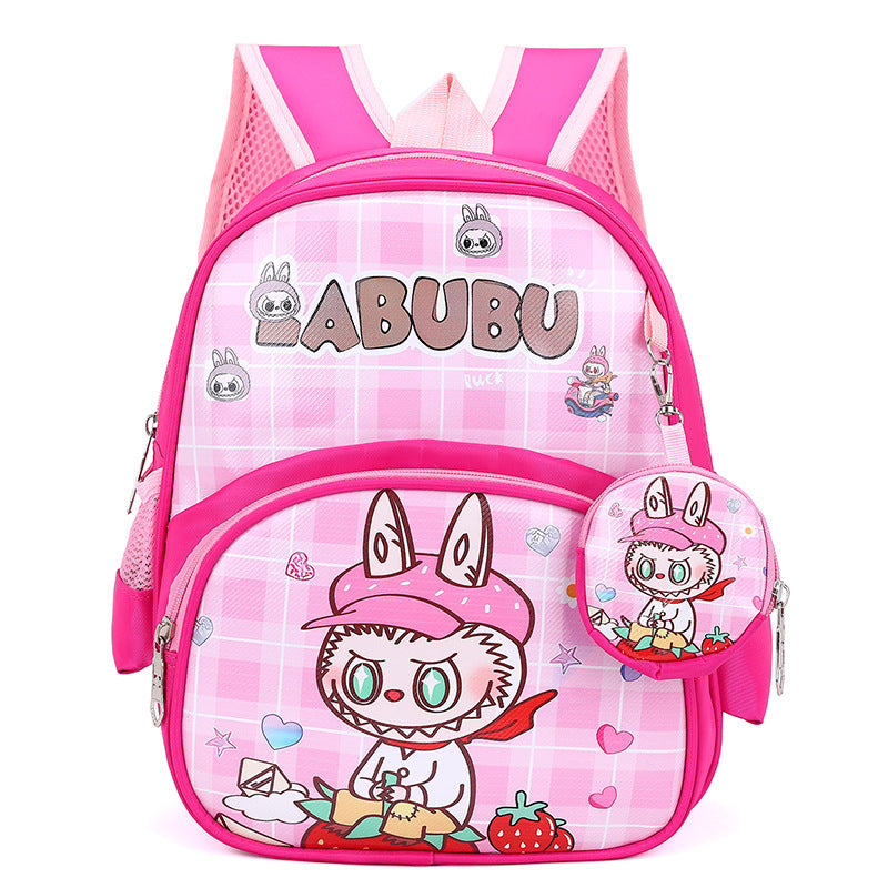 Cool Slouchy Automobiles Curtain Cloth Cute Kindergarten School Bags