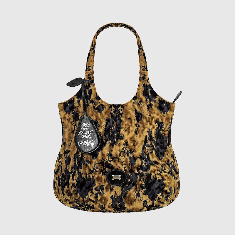 Pear Large Capacity Suede Female Commute Tote Bags