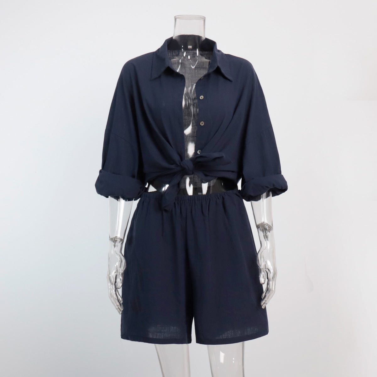 Women's Shirt Outfit Summer Vacation Casual Loose Suits