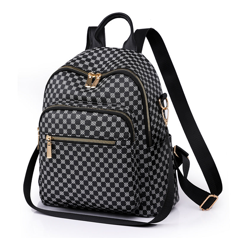 Women's Simple Fashion Large Capacity Printed Backpacks