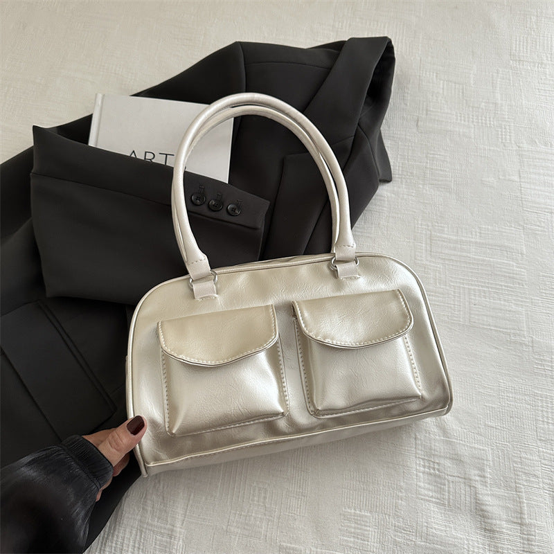 Western Style Leisure Commuter Design Light Luxury One Shoulder Bags