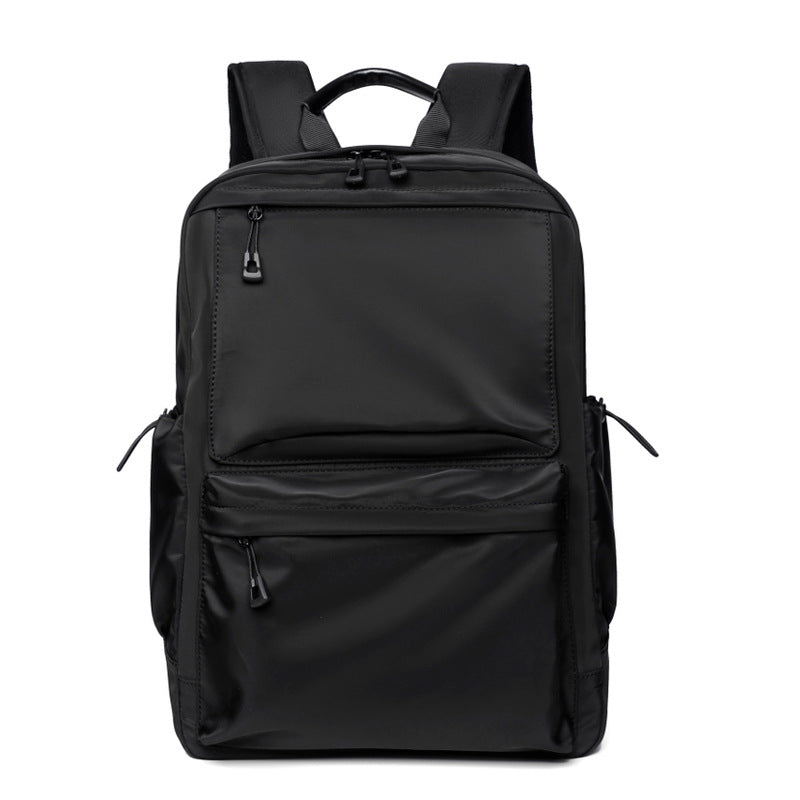 Men's Solid Color Lightweight Computer Large Capacity Backpacks