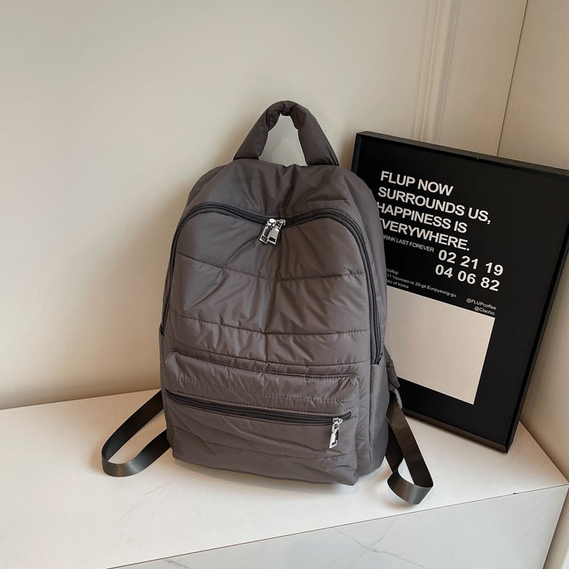 Cotton Jacket Fashionable Simple Large Capacity Backpacks