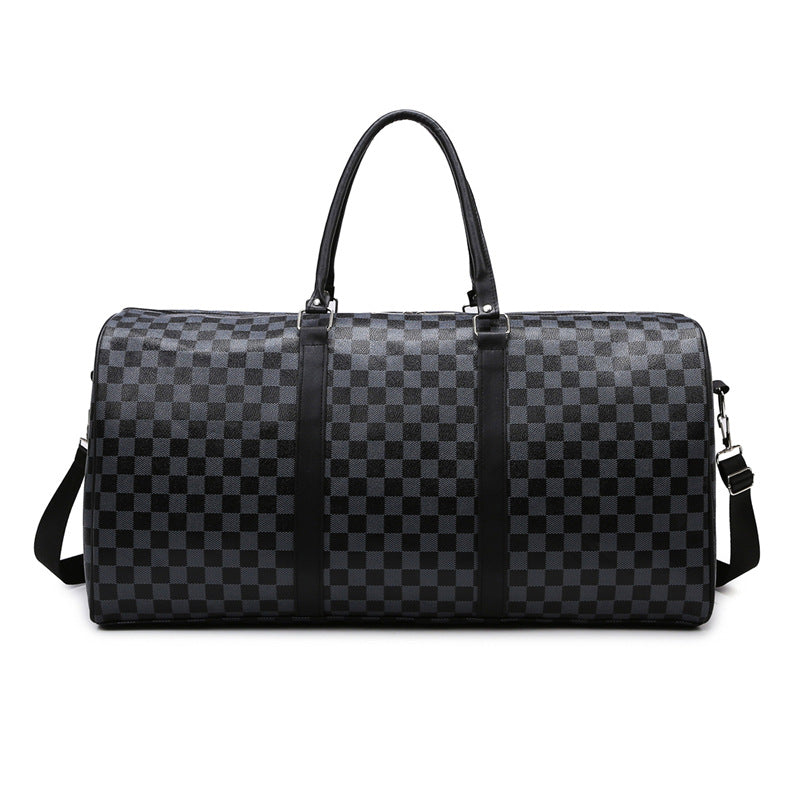 Chessboard Plaid Waterproof Large Capacity Storage Bags
