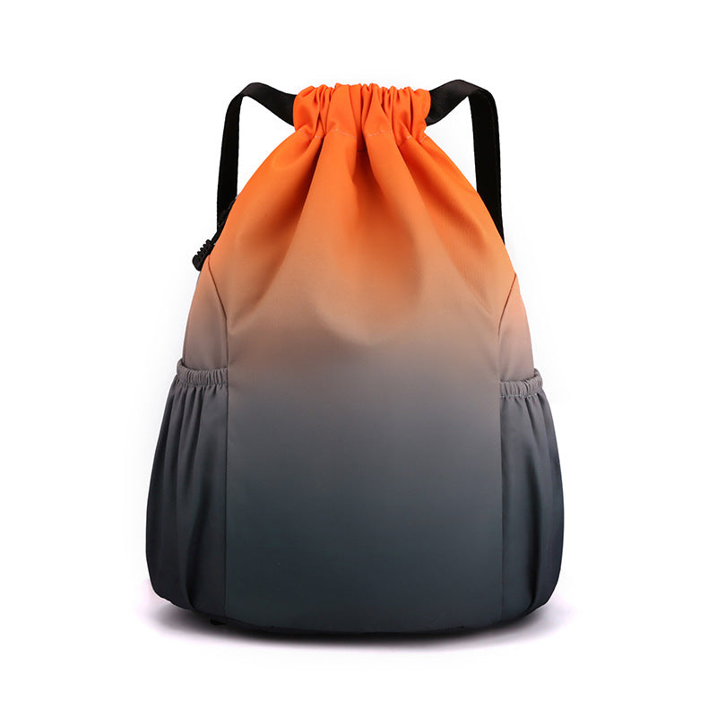 Women's & Men's & Waterproof Drawstring Simple Folding Nylon Bags