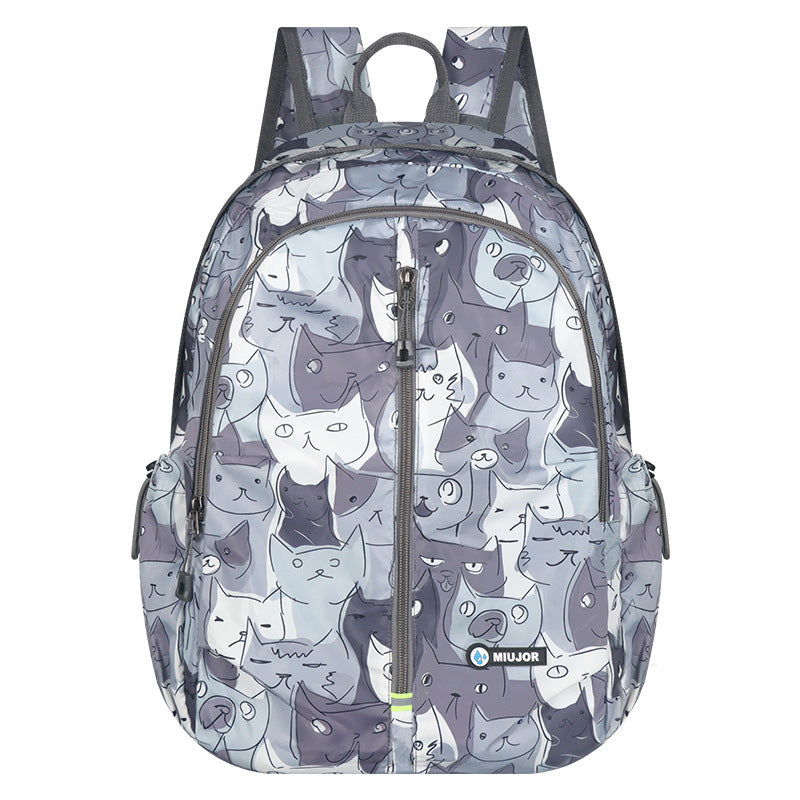 Women's & Men's & Waterproof Foldable Skin Portable Large Backpacks