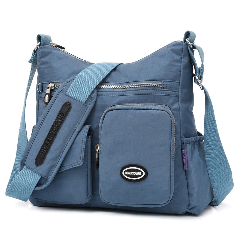 Women's Pretty Nylon Cloth Fashion Waterproof Shoulder Bags