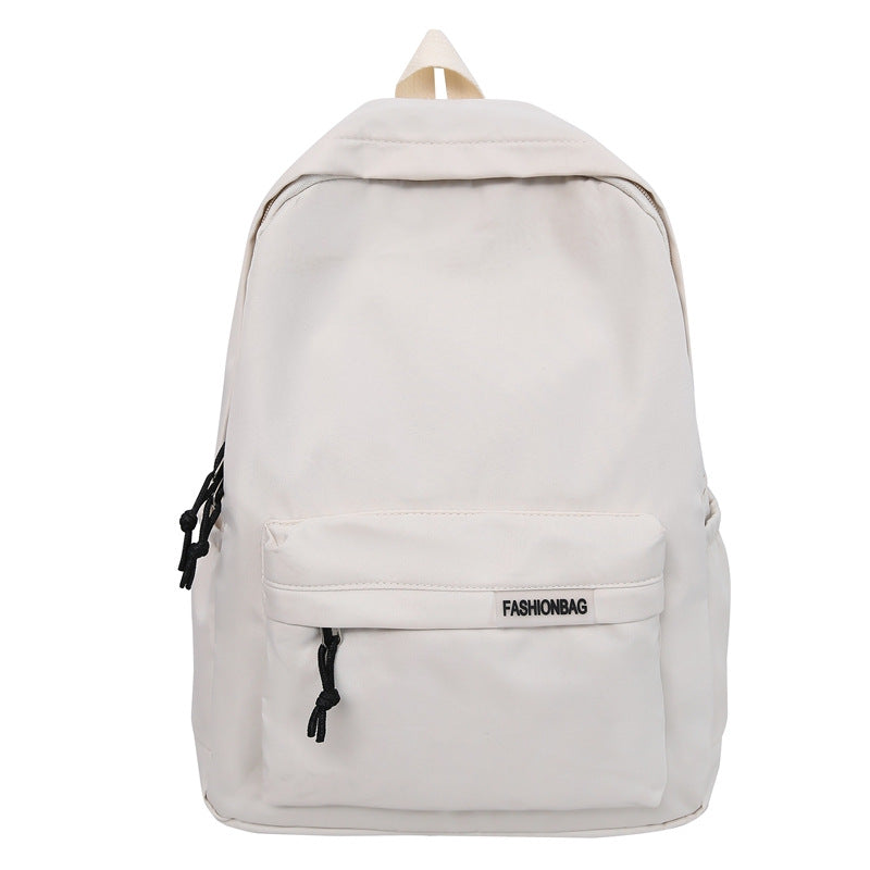 Women's & Men's & Solid Color Nylon Versatile Large Backpacks