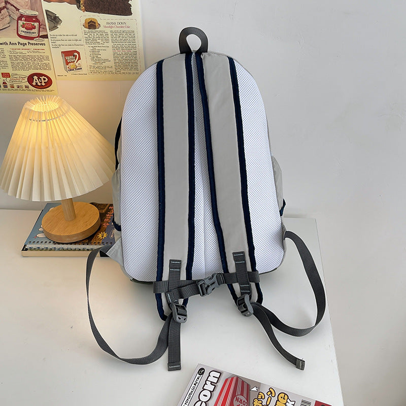 Women's & Men's & Contrast Color Hiking Picnic Retro Bags