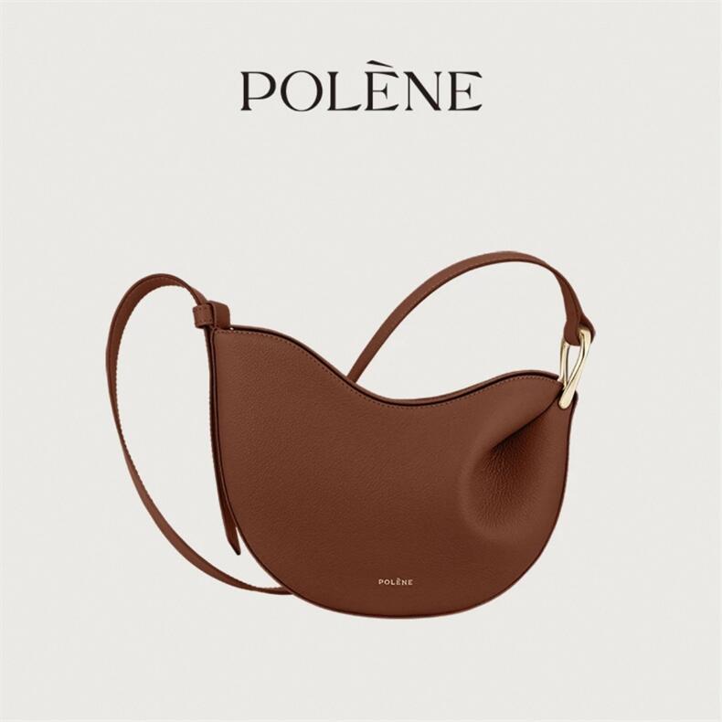 Durable Women's Pea Design Underarm Genuine Bags