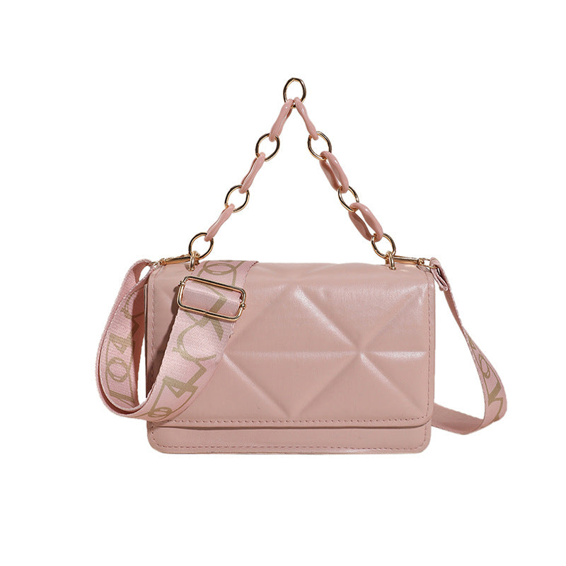 Women's Fashion Popular Chain For Texture Niche Shoulder Bags