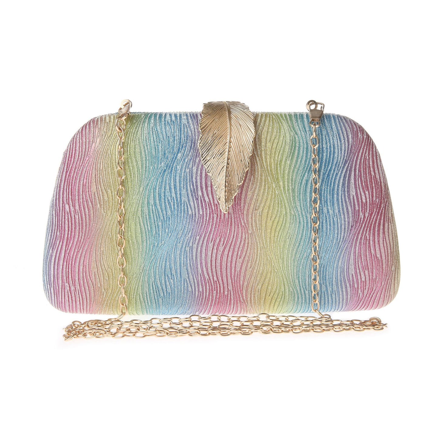 Clutch Thin Glittering Fabric Banquet Dinner Bags