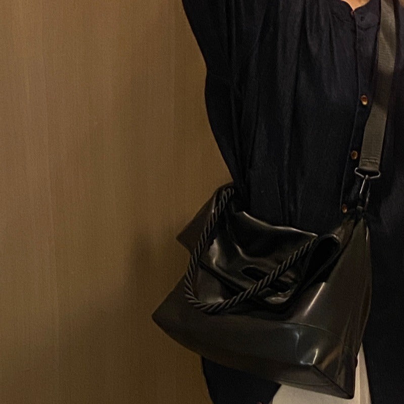 Women's High-grade Soft Leather Large Capacity Simple Shoulder Bags