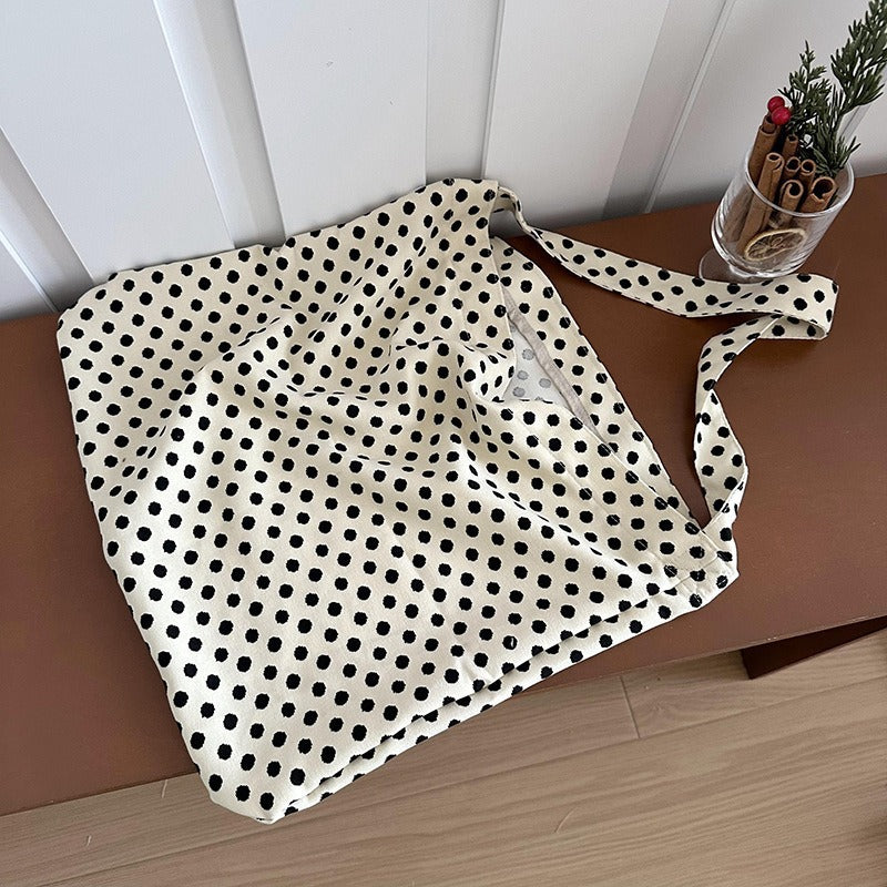 Women's Korean Style Versatile Large Capacity Shopping Shoulder Bags