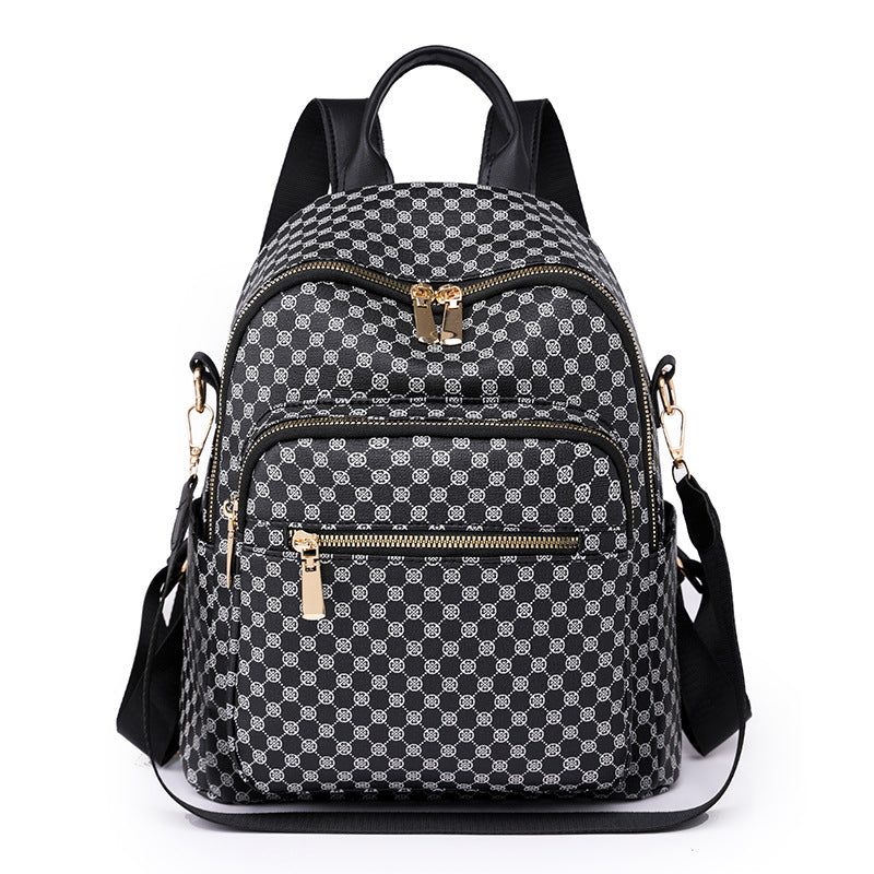 Women's Simple Fashion Large Capacity Printed Backpacks