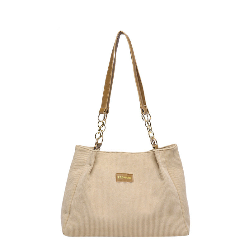 Contrast Color Commuter Chain Underarm Female Shoulder Bags