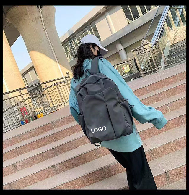 Fashion Letters College Large Capacity Leisure Backpacks