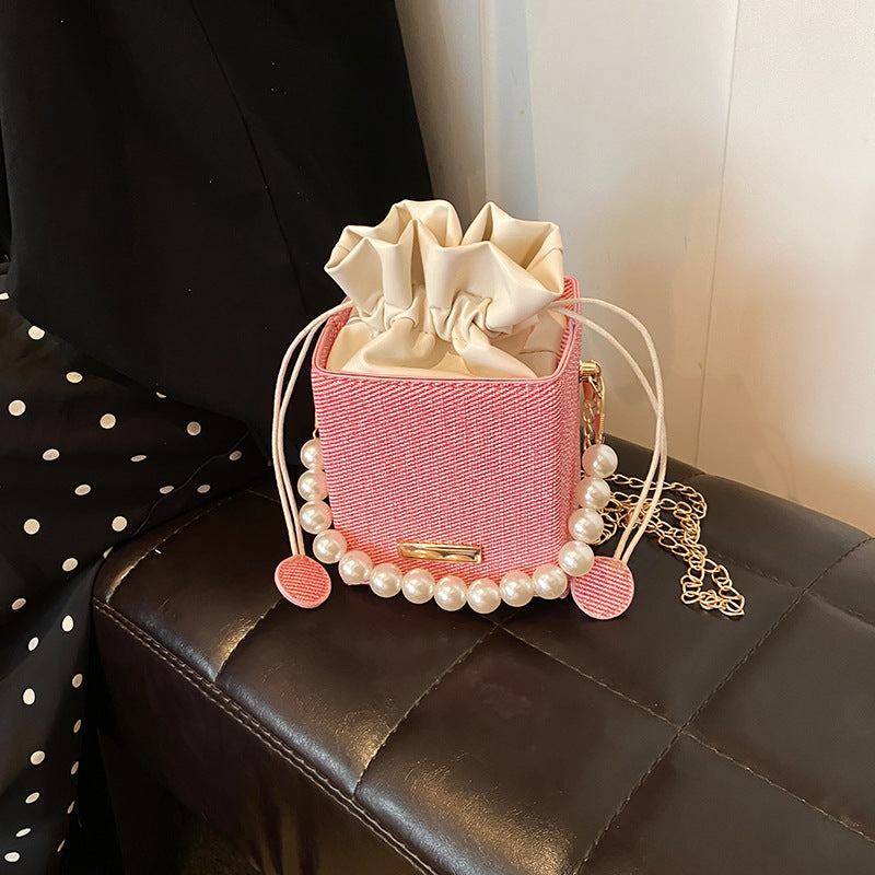 Women's Cool Versatile Pearl Autumn Fashion Shoulder Bags