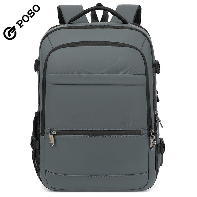 Men's Fashion Large Capacity Scalable Carry-on Dry Backpacks