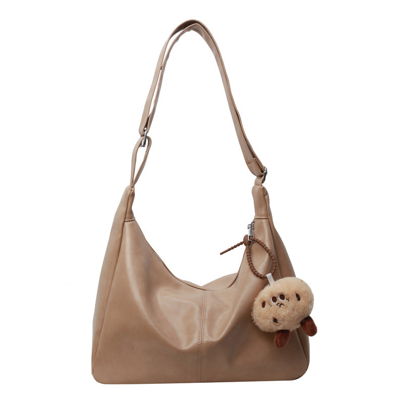 Women's Large Capacity Fashionable Retro Commuter Shoulder Bags
