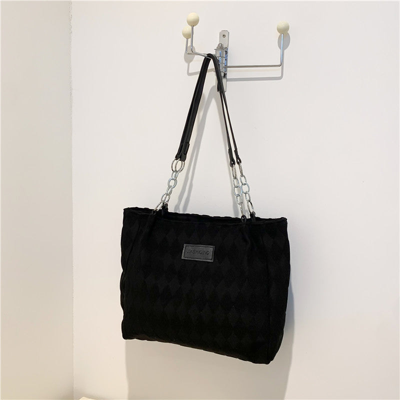 Women's Large Capacity Fashion Commuter College Class Shoulder Bags