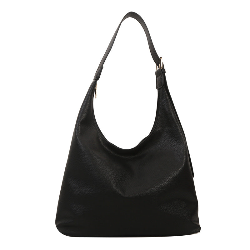 Women's Textured Commuter Winter Retro Fashion Underarm Handbags