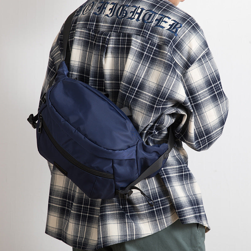 Men's Trendy Oxford Cloth Waterproof Pocket Personality Bags