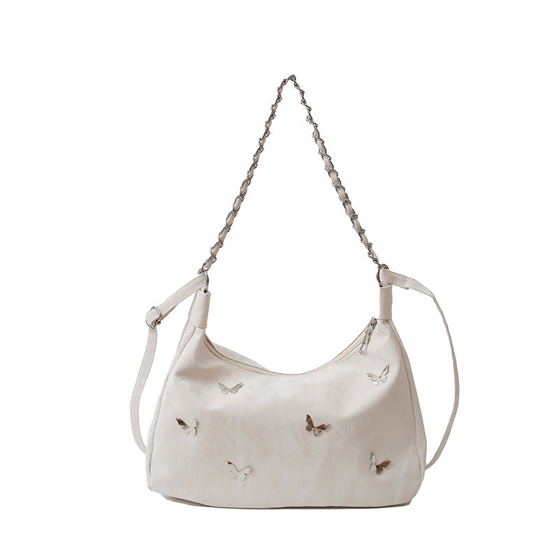 Women's Fashion Summer Butterfly Popular Underarm Large Bags