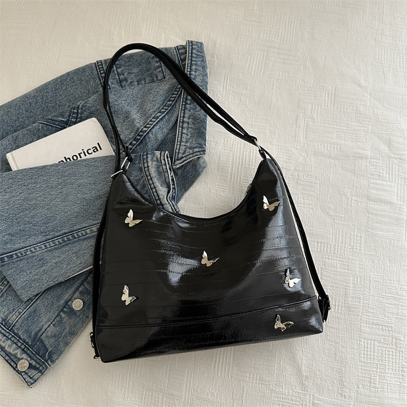 Large Capacity Eel Pattern Summer Butterfly Bags