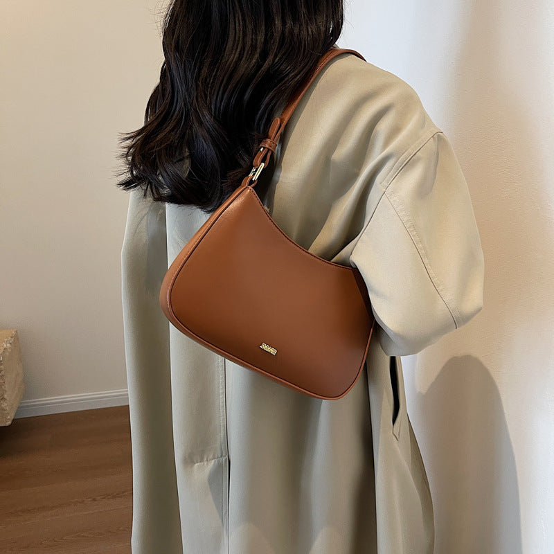 Women's High Sense Design Baguette Fashion Underarm Armpit Bags