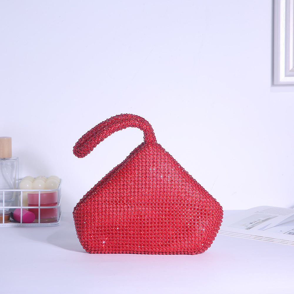 Rhinestone Clutch Stylish Portable Mine Dinner Evening Bags