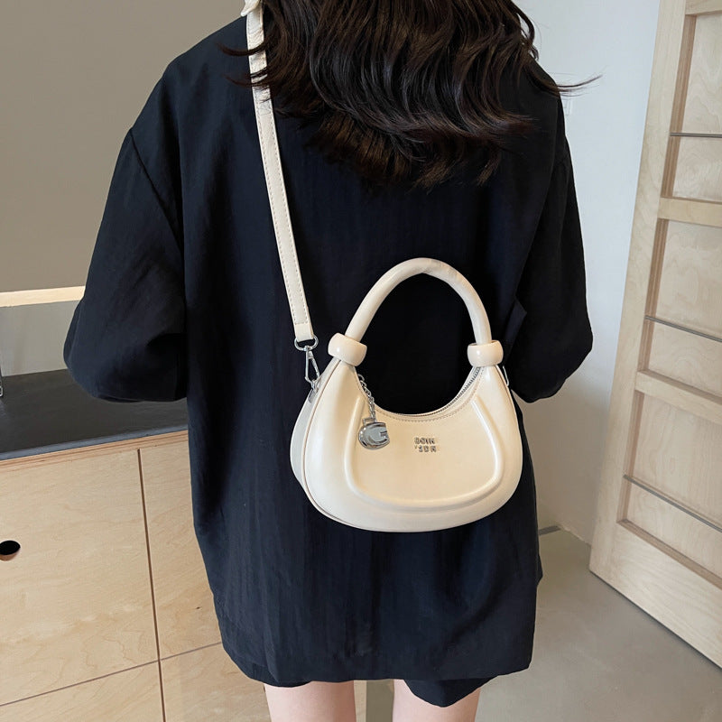 Women's Simple Retro Underarm Crescent Fashion High-quality Armpit Bags
