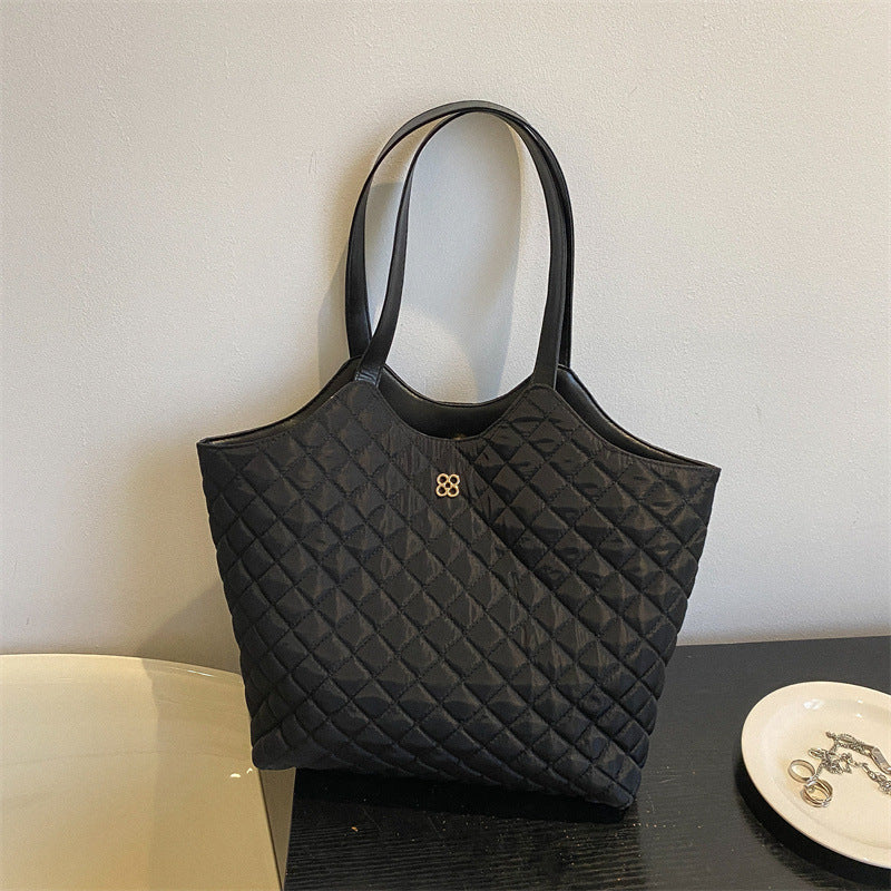 Women's Retro Commuter Big Fashionable Stylish Autumn Tote Bags