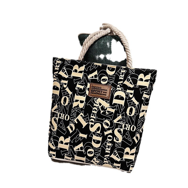 Women's Canvas Fashionable Korean Style Mobile Cloth Crossbody Bags