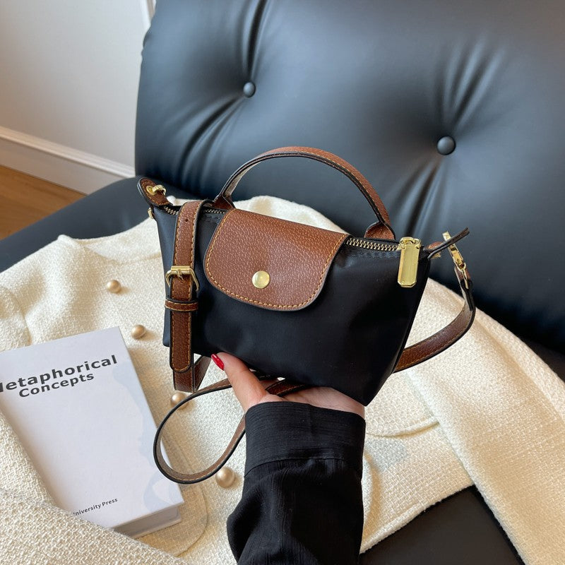 Women's Niche Mini Portable Dumpling High-grade Nylon Crossbody Bags