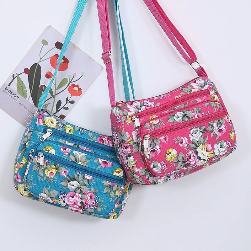 Women's Large Capacity Cloth Nylon Oxford Mother Crossbody Bags