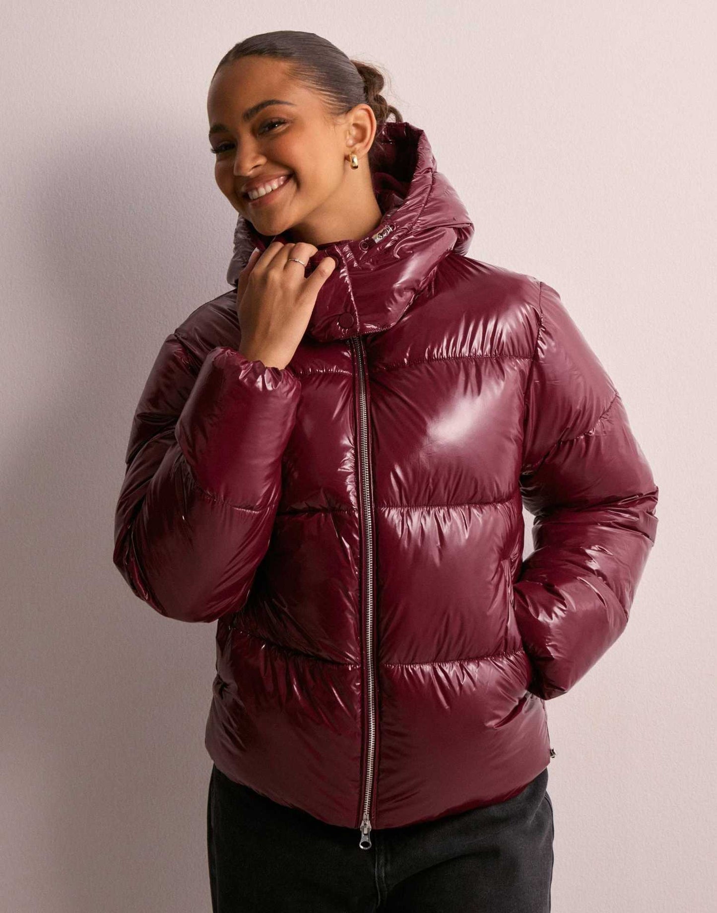 Women's Casual Hooded Cotton Zipper Russian Cold Clothing
